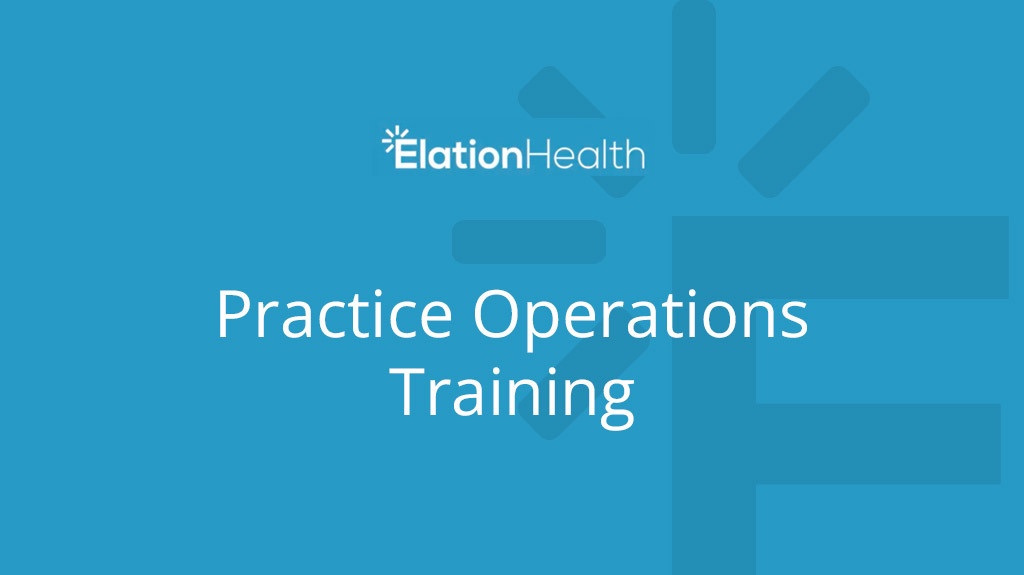 practice operations
