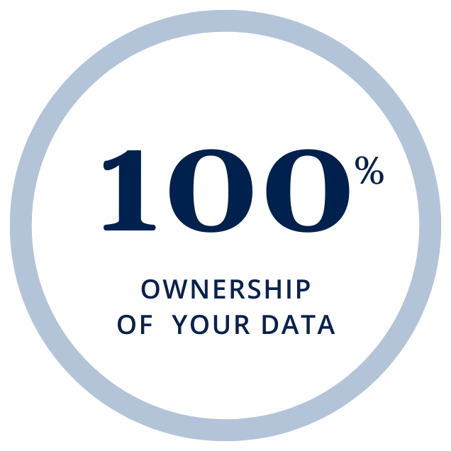 ownership of your data graphic