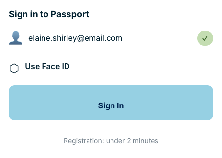 Patient Passport login graphic